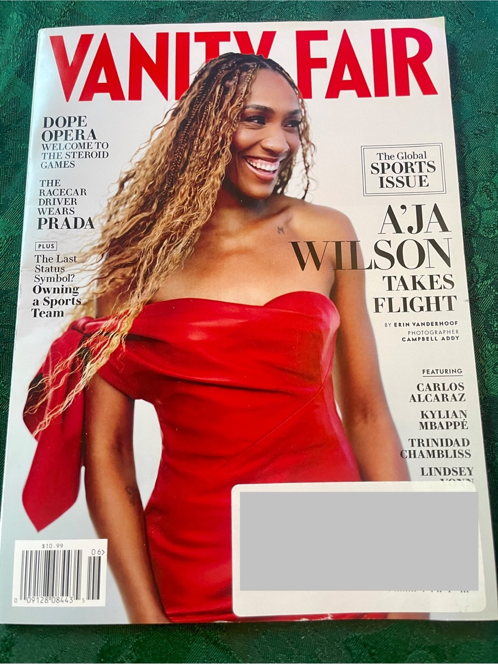 Vanity Fair Magazine Featuring A'ja Wilson, Issue No. 778, Sports 2026,New